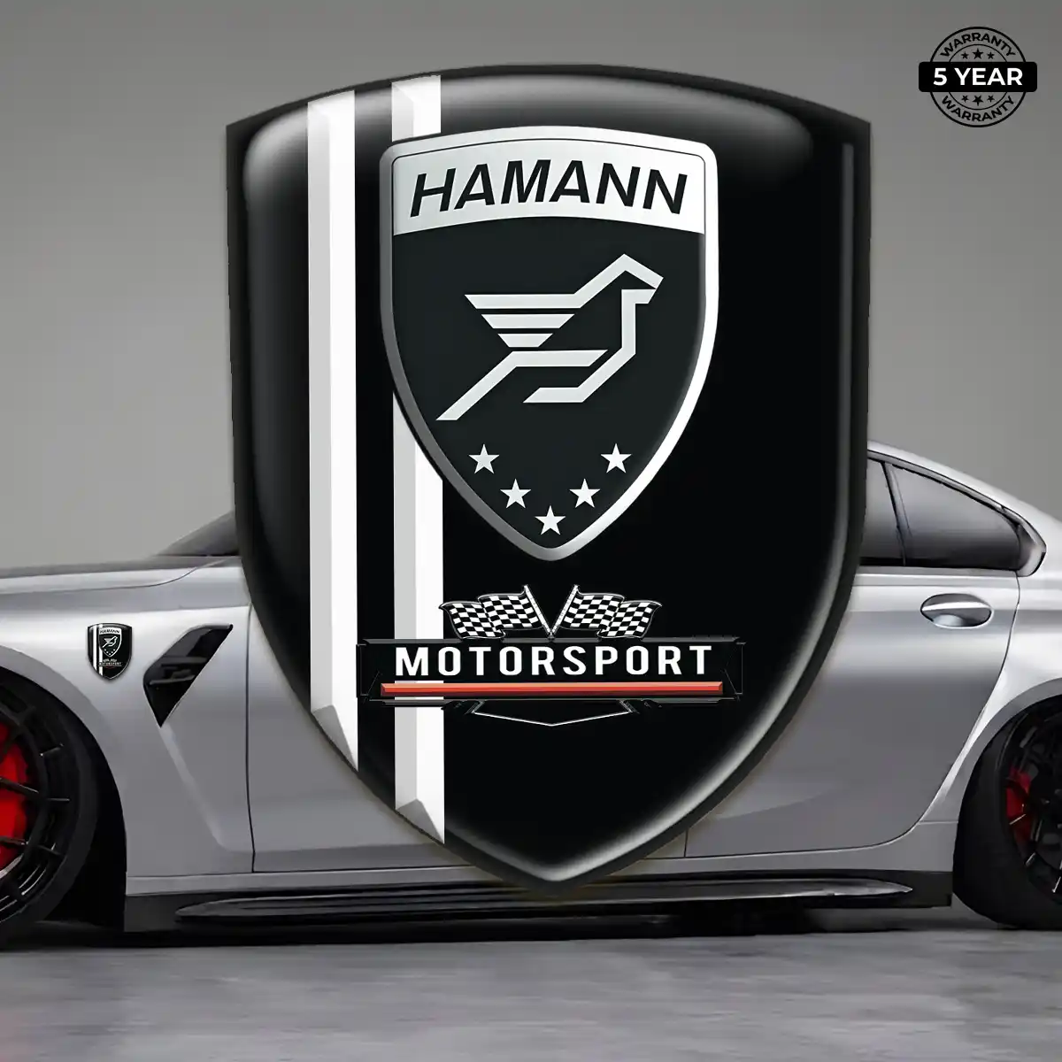 Hamman Self Adhesive Emblem Sticker Exclusive Series