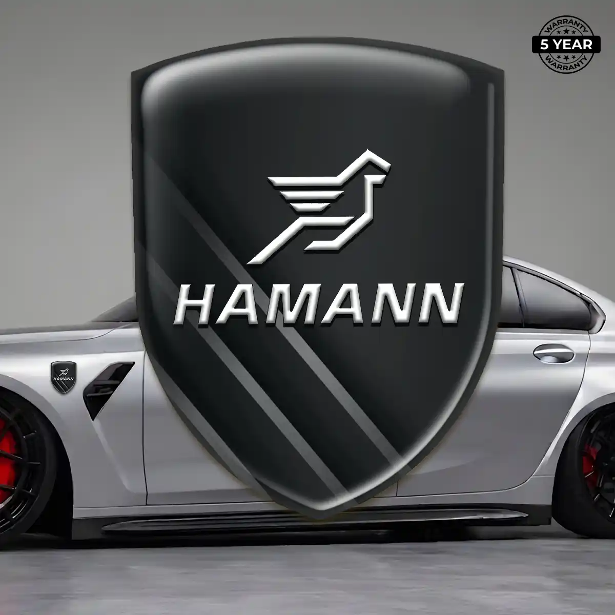 Hamman Self Adhesive Emblem Sticker Interior Elegance