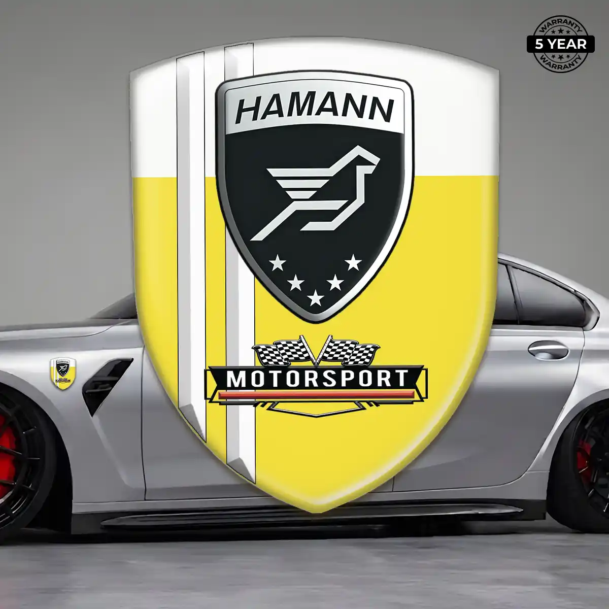 Hamman Self Adhesive Emblem Sticker Interior Luxe