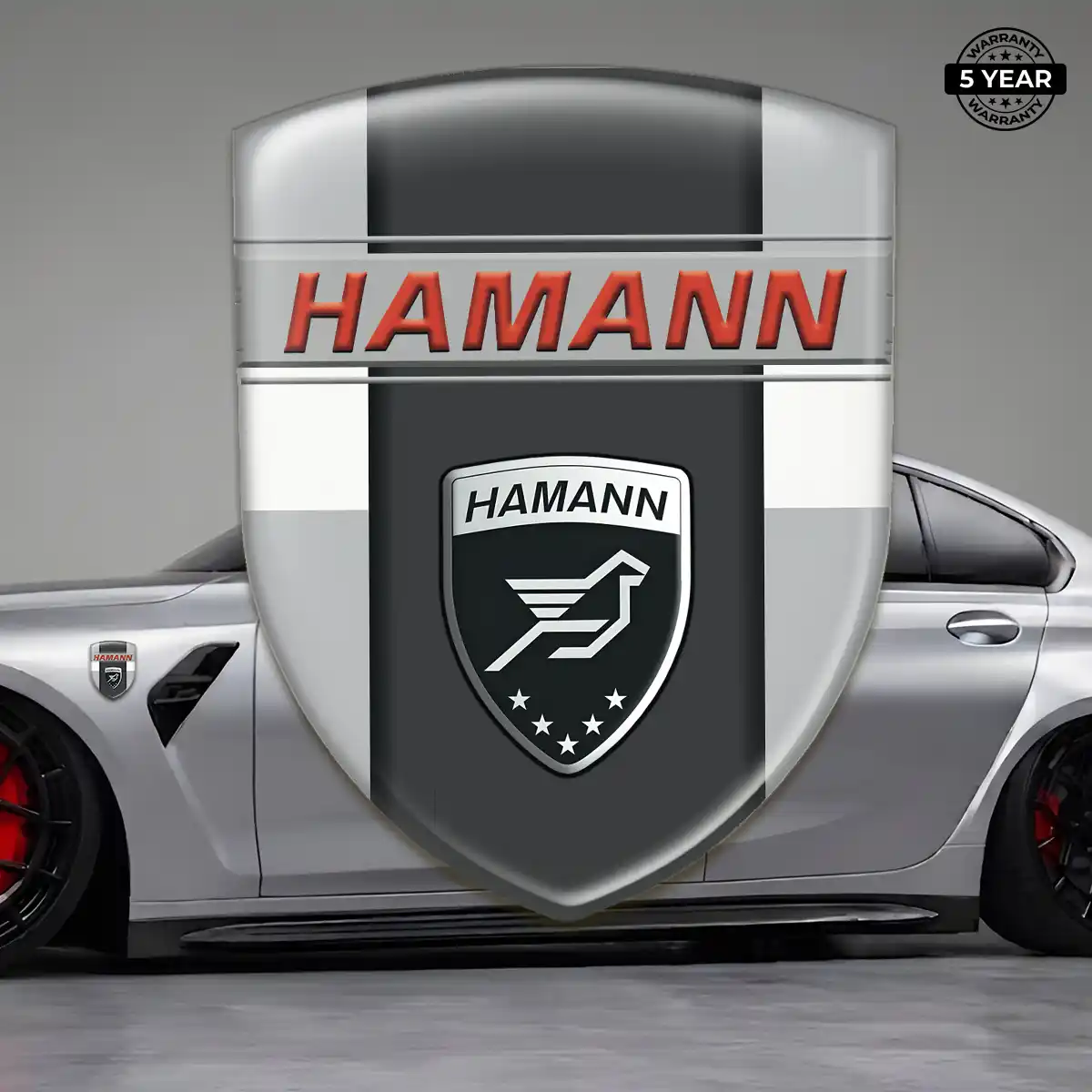 Hamman Self Adhesive Emblem Sticker Performance Style
