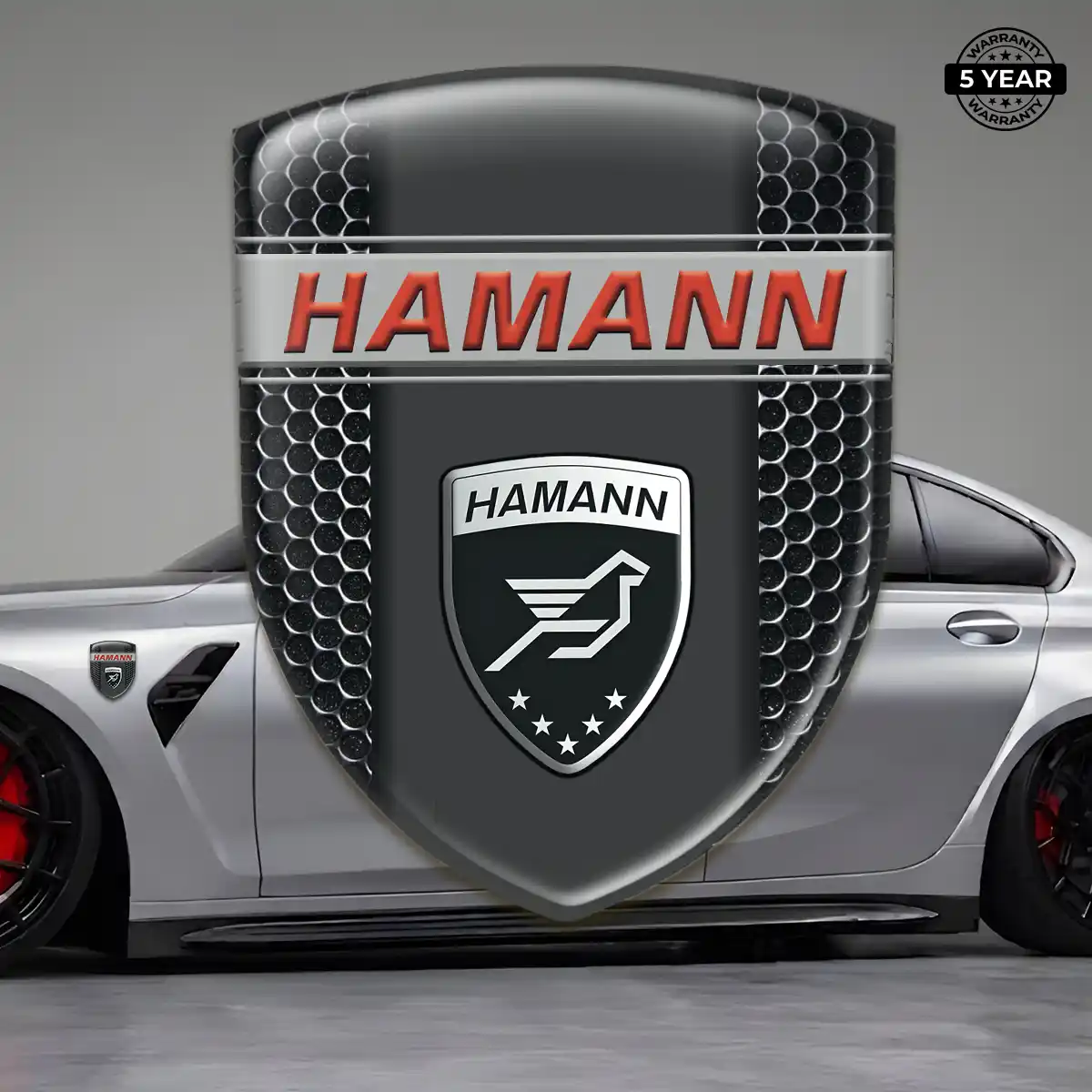 Hamman Self Adhesive Emblem Sticker Prime Quality