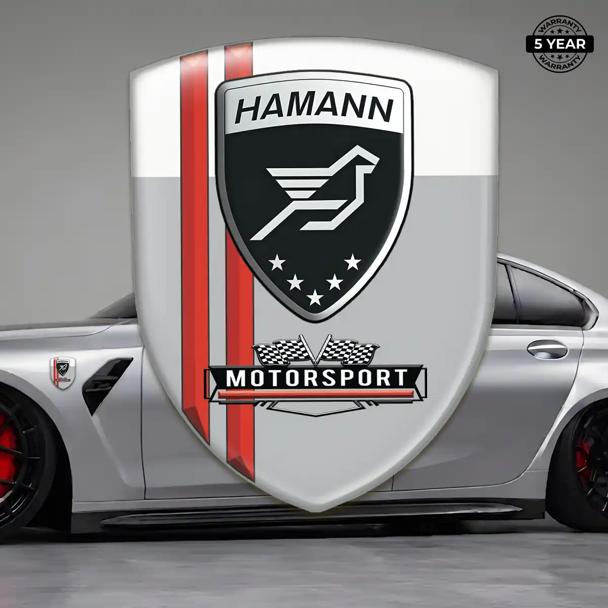 Hamman Self Adhesive Emblem Sticker Refined Design