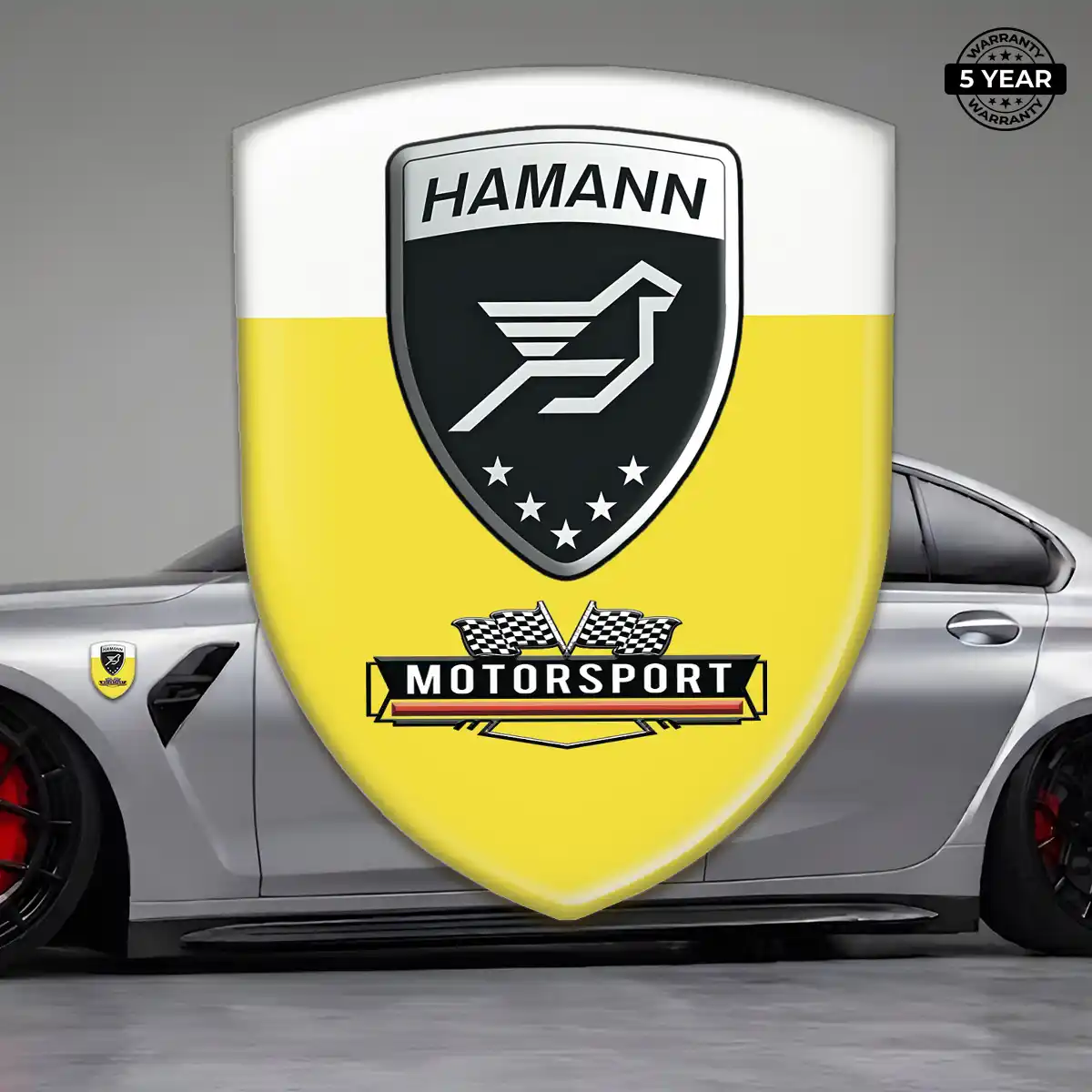 Hamman Self Adhesive Emblem Sticker Signature Grade