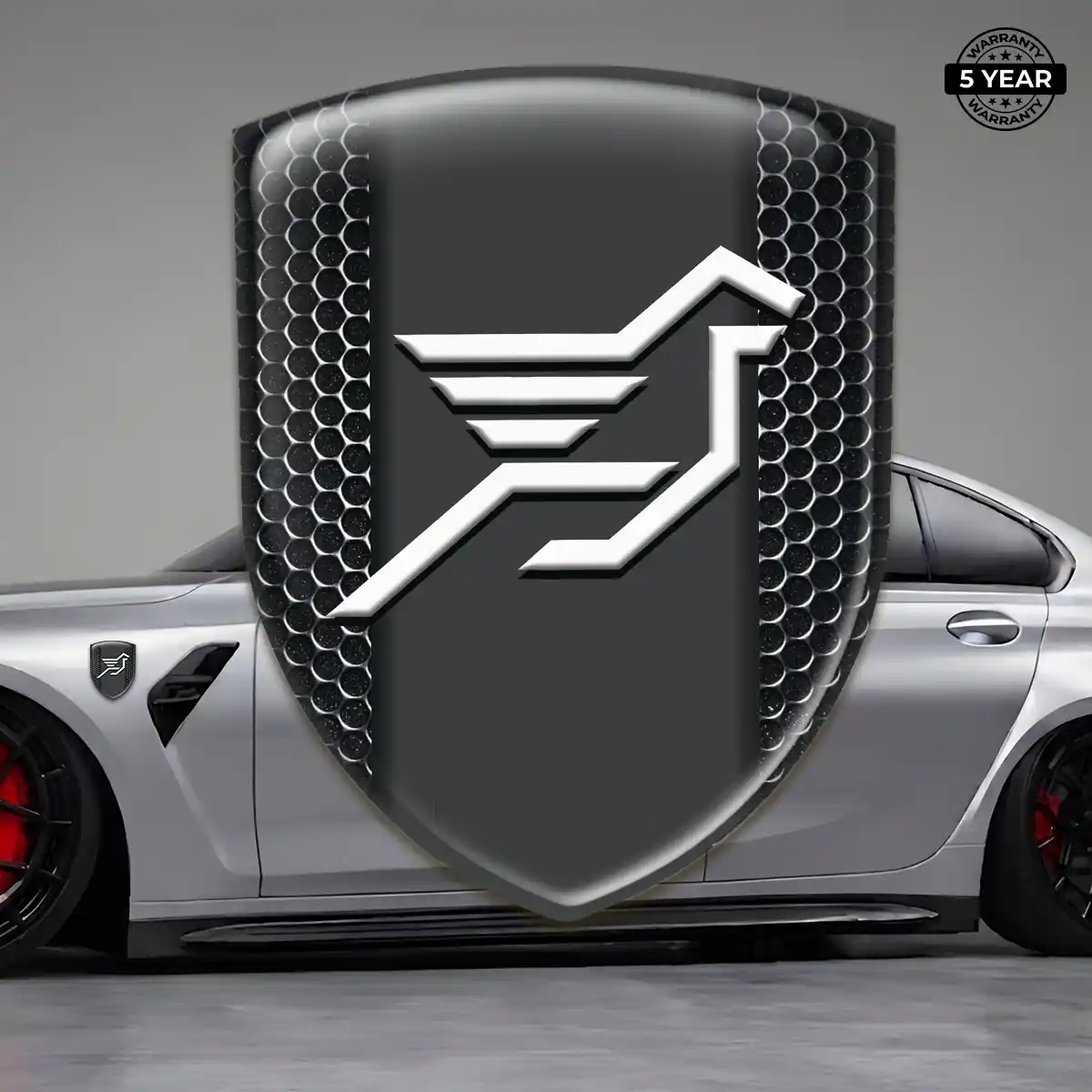 Hamman Self Adhesive Emblem Sticker Sleek Style