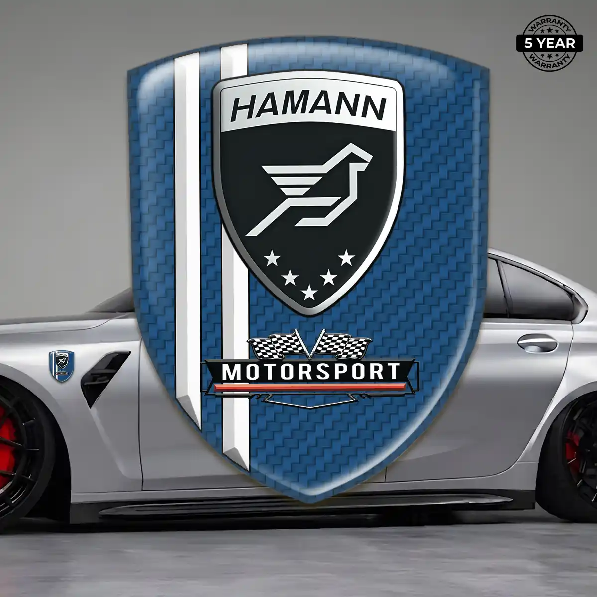 Hamman Self Adhesive Emblem Sticker Superior Craft