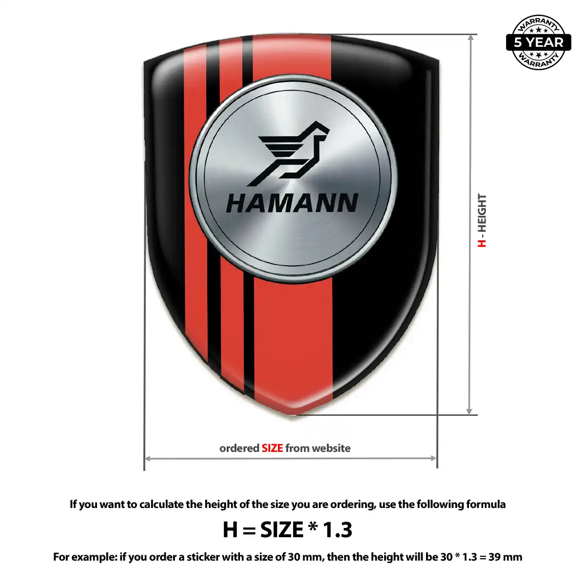 Hamman Silicone Badge Auto Tuning