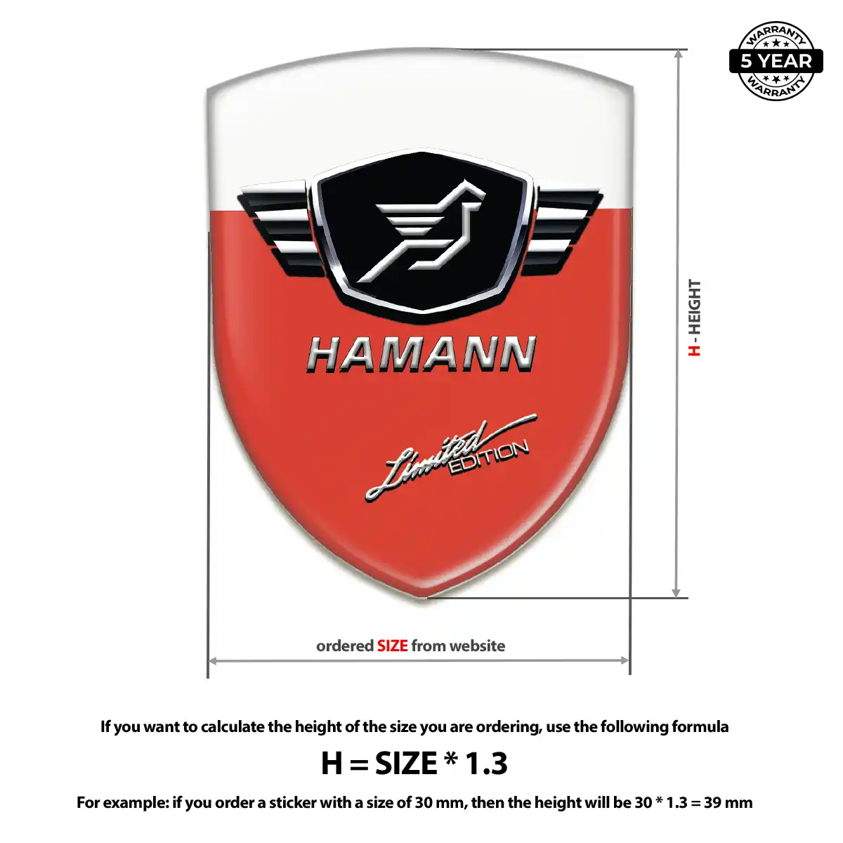 Hamman Silicone Badge Elite Edition