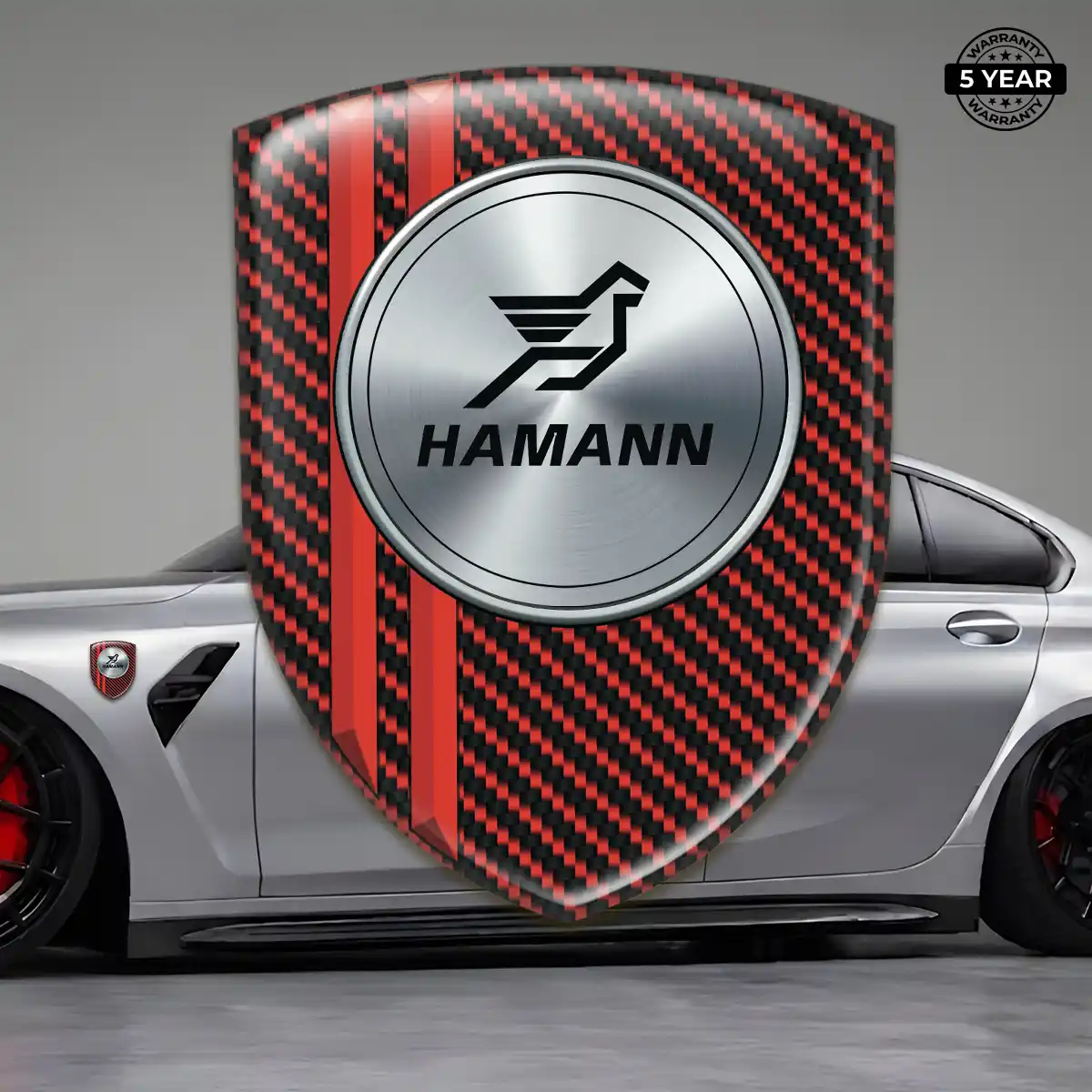 Hamman Silicone Badge Elite Finish