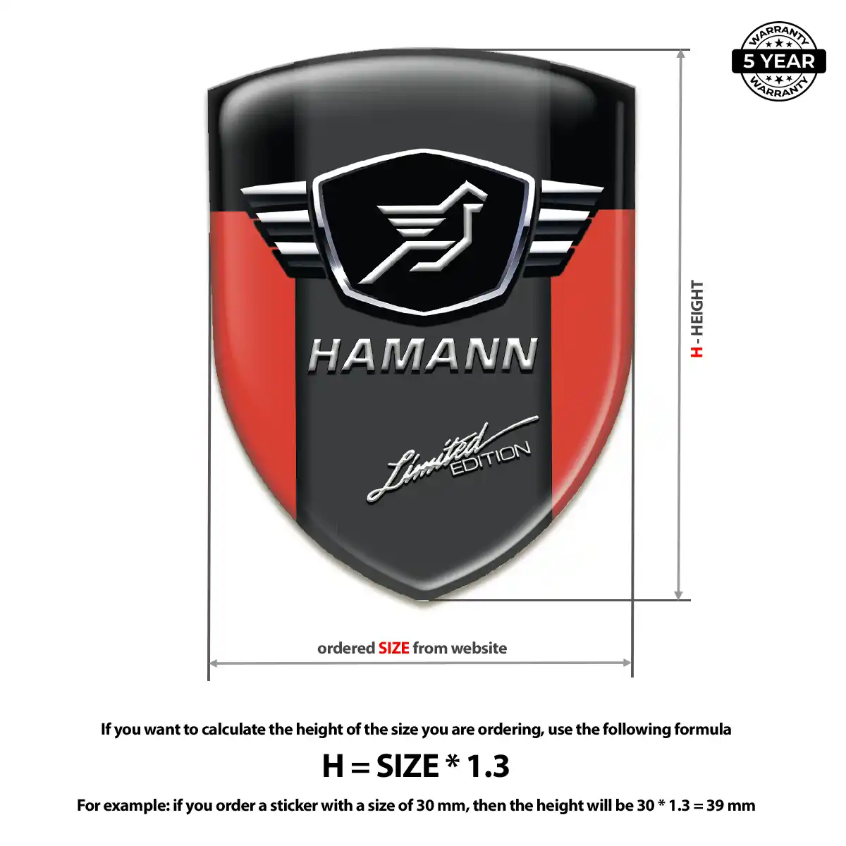 Hamman Silicone Badge Exclusive Series
