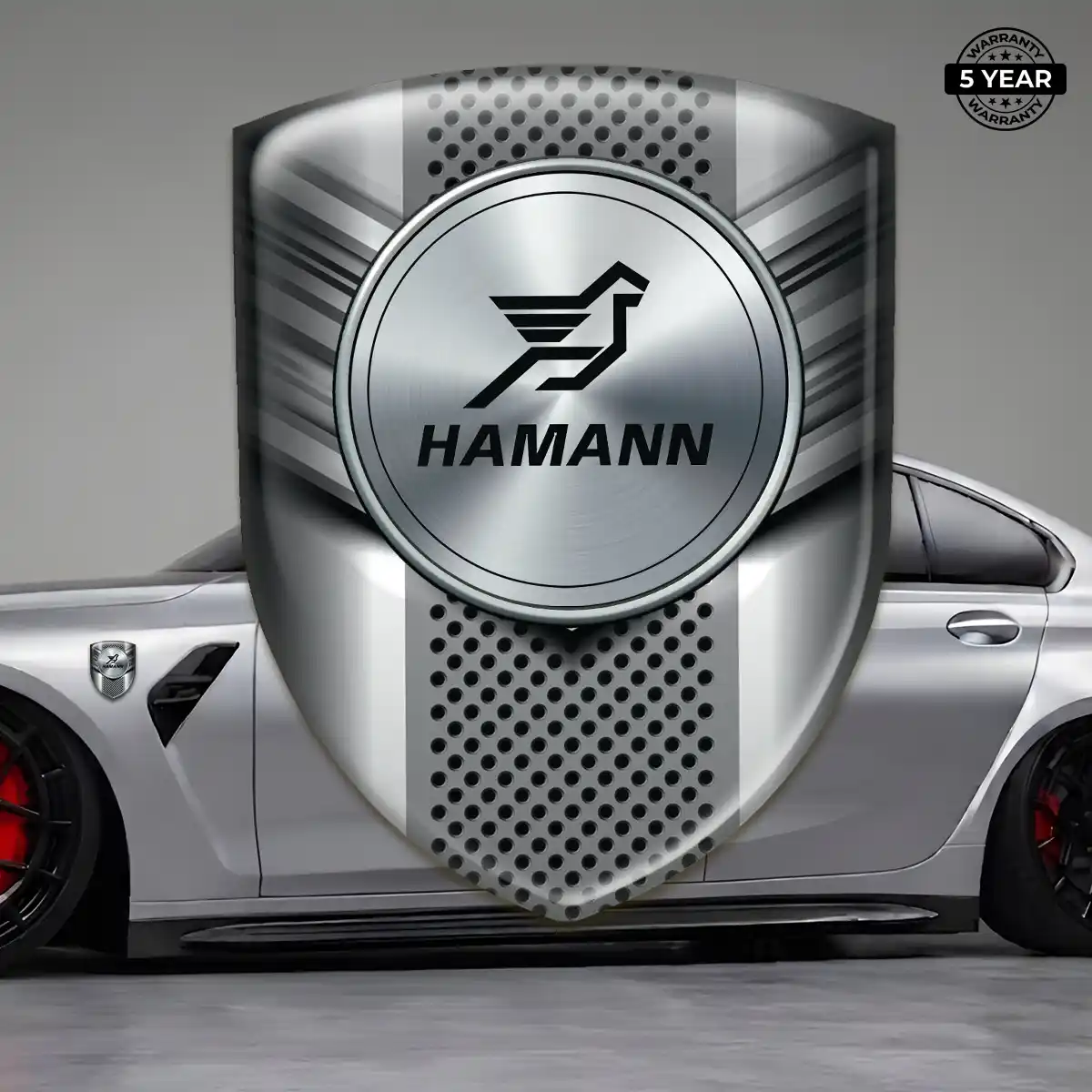 Hamman Silicone Badge Exterior Luxe