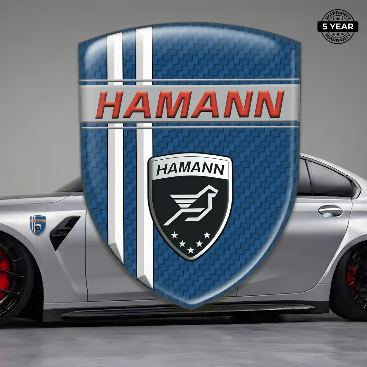 Hamman Silicone Badge Interior Elegance