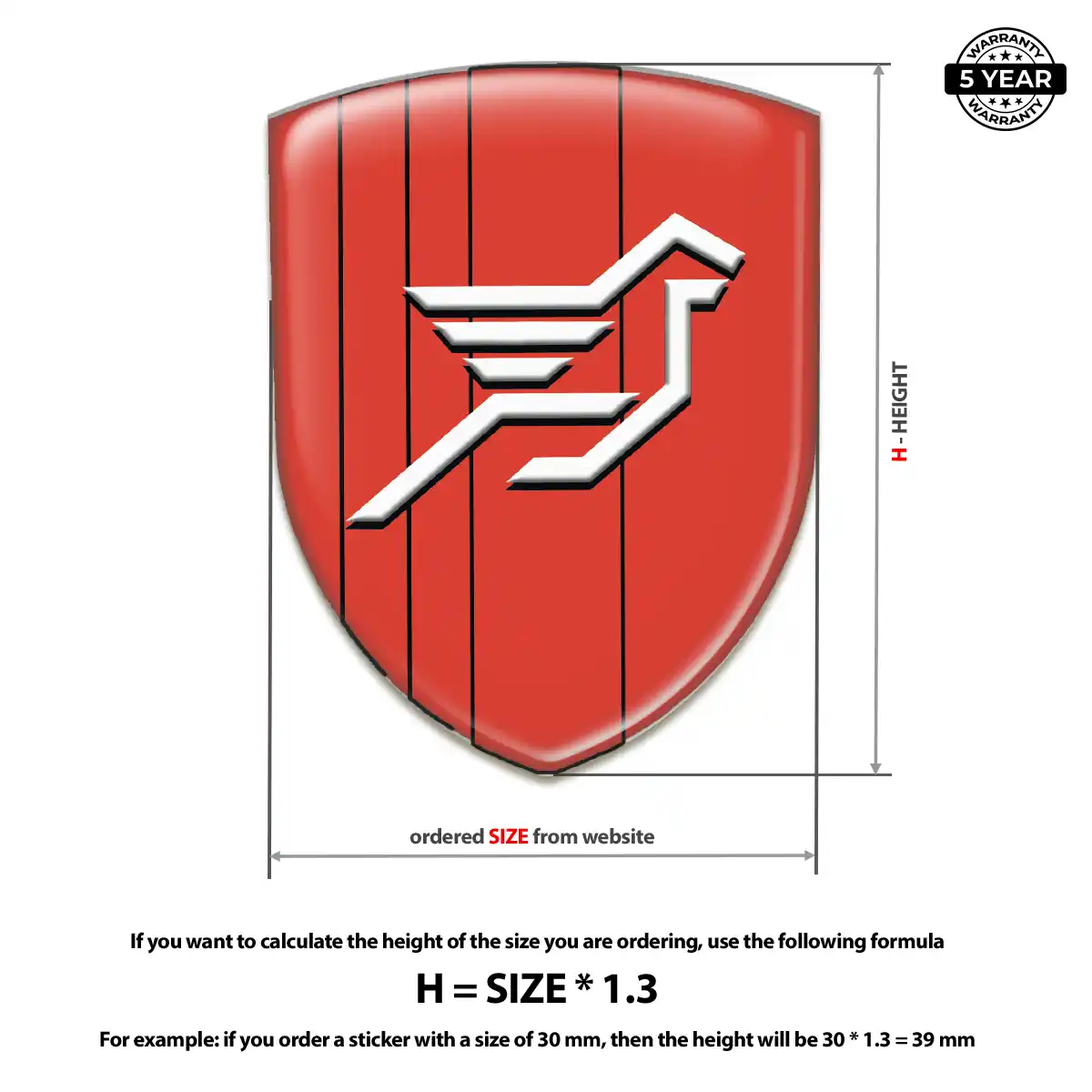 Hamman Silicone Badge Premium Dome