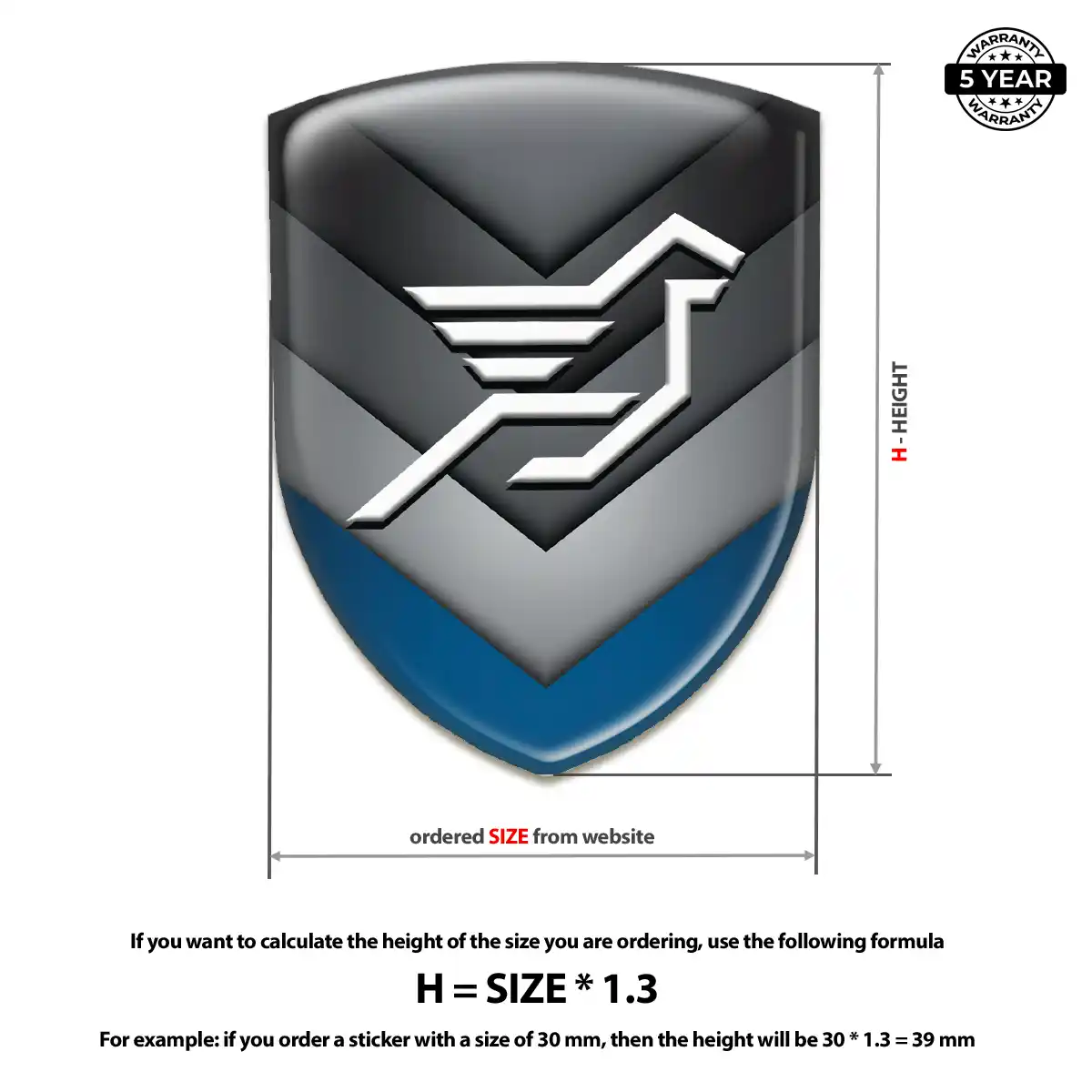 Hamman Silicone Badge Prestige Line