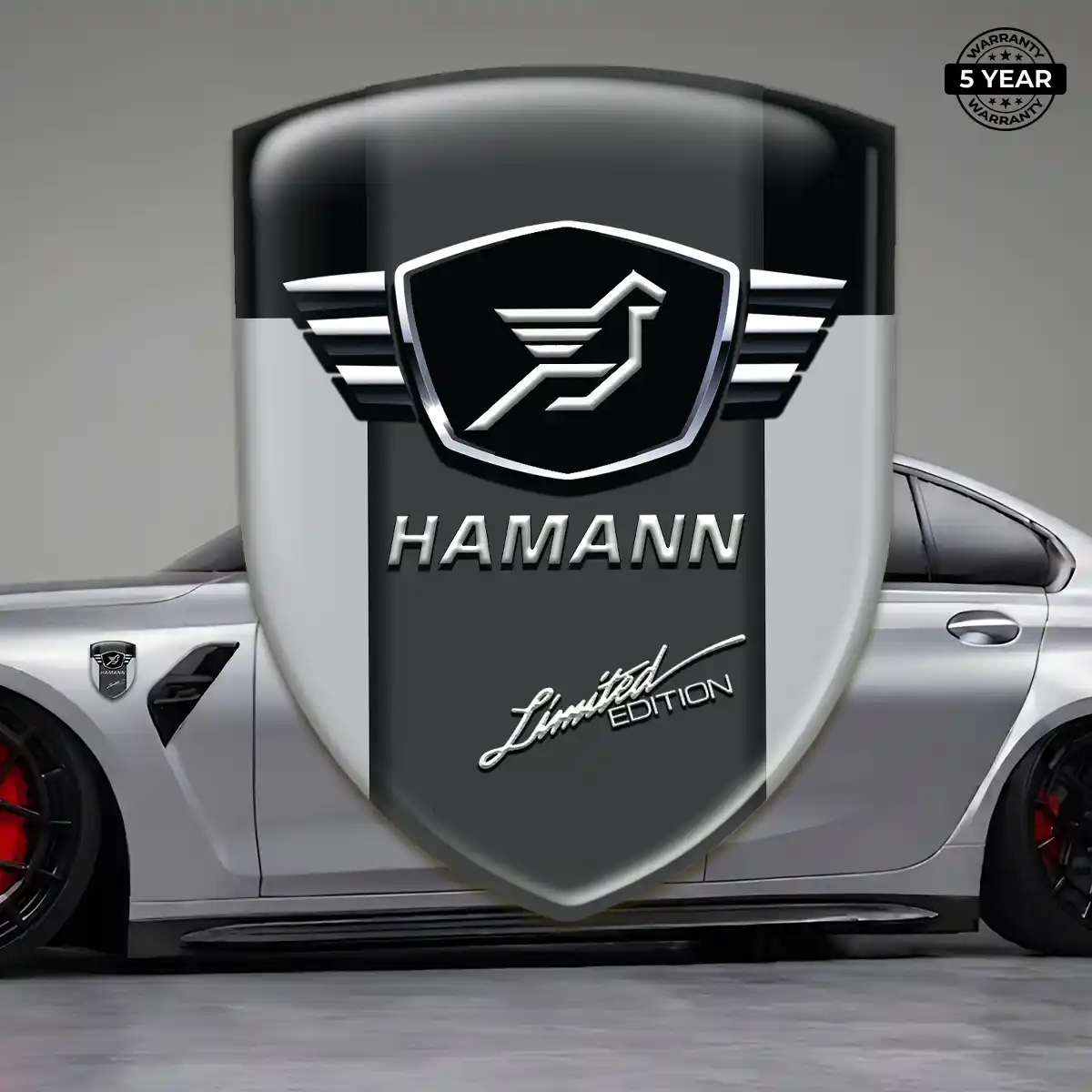 Hamman Silicone Badge Resin Luxe