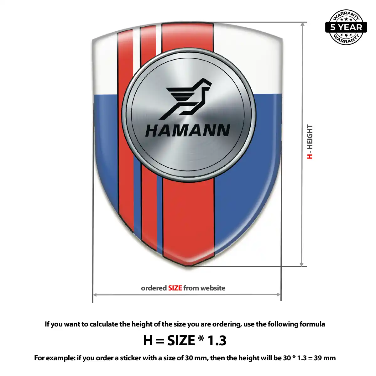 Hamman Silicone Badge Street Tuning