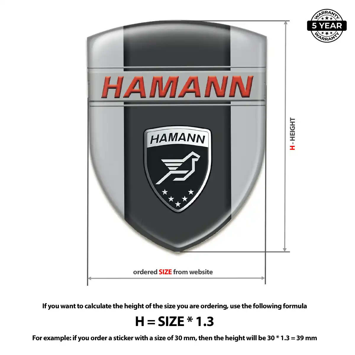 Hamman Silicone Emblem Elite Edition