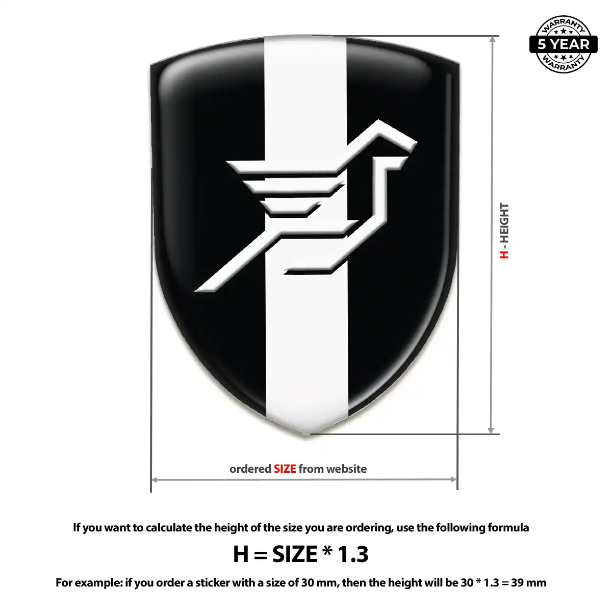 Hamman Silicone Emblem Elite Finish