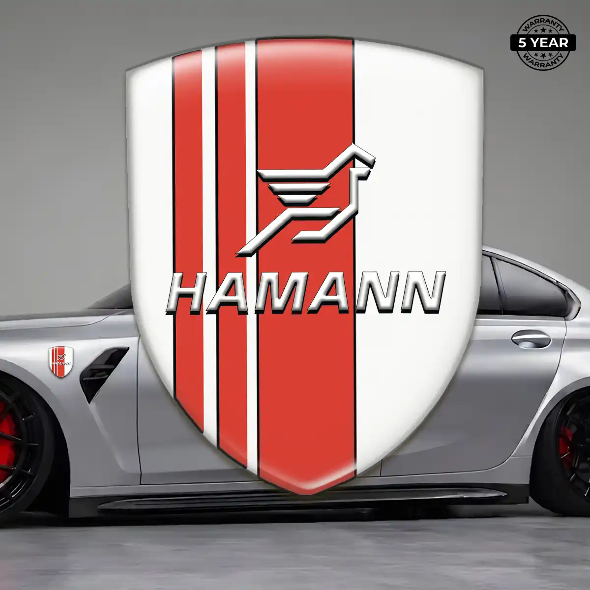 Hamman Silicone Emblem Exterior Luxe