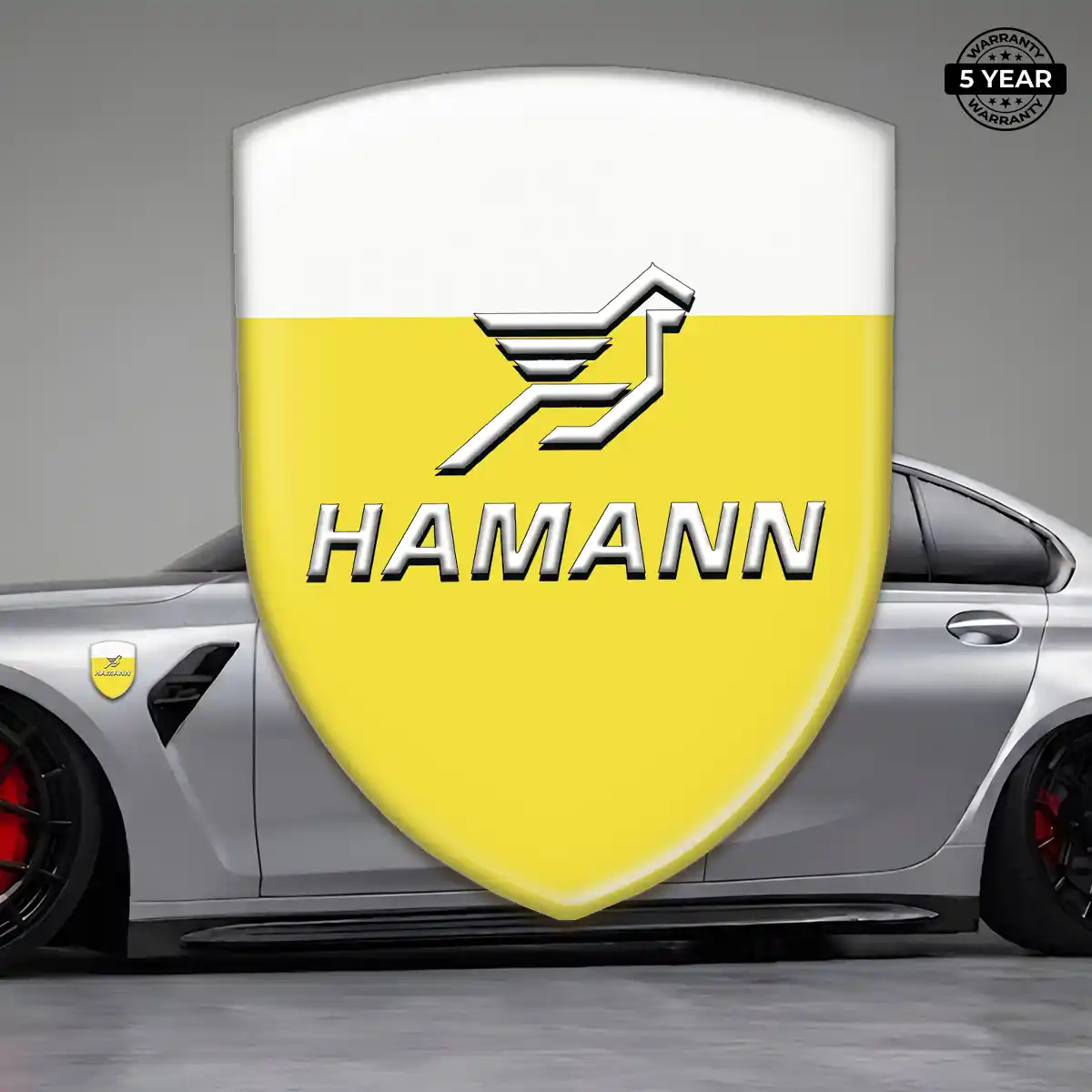 Hamman Silicone Emblem Outer Style