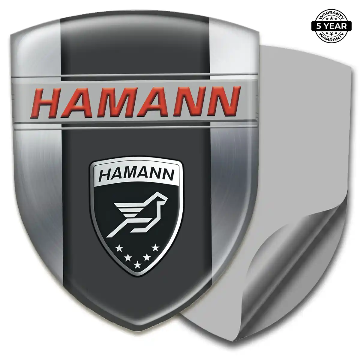 Hamman Silicone Emblem Resin Luxe