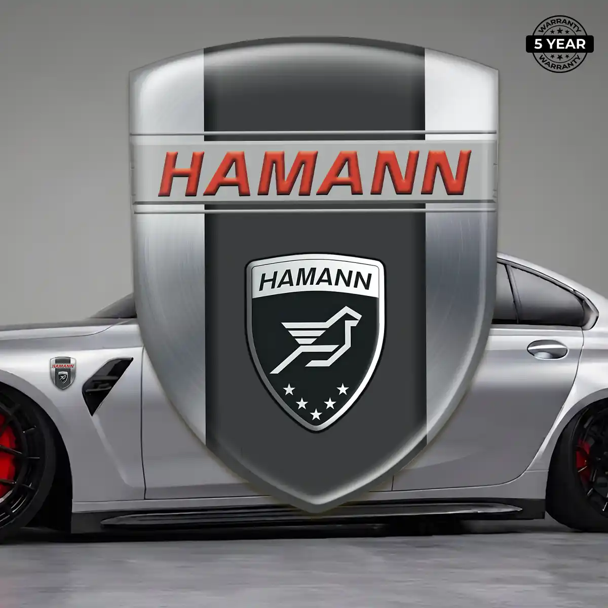 Hamman Silicone Emblem Resin Luxe