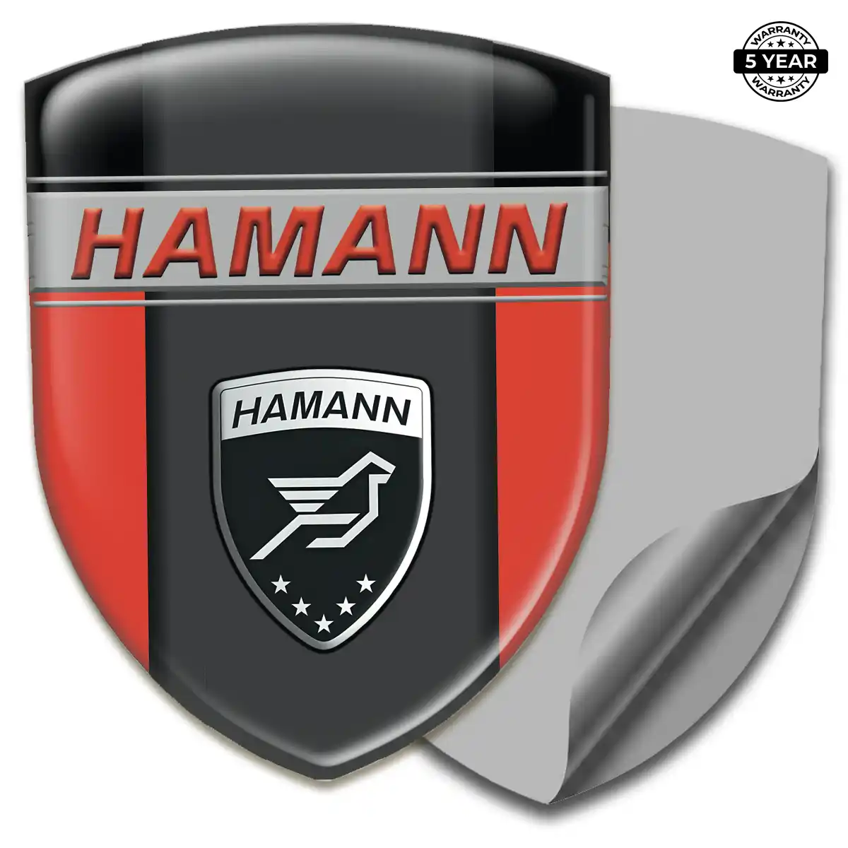 Hamman Silicone Emblem Sleek Style