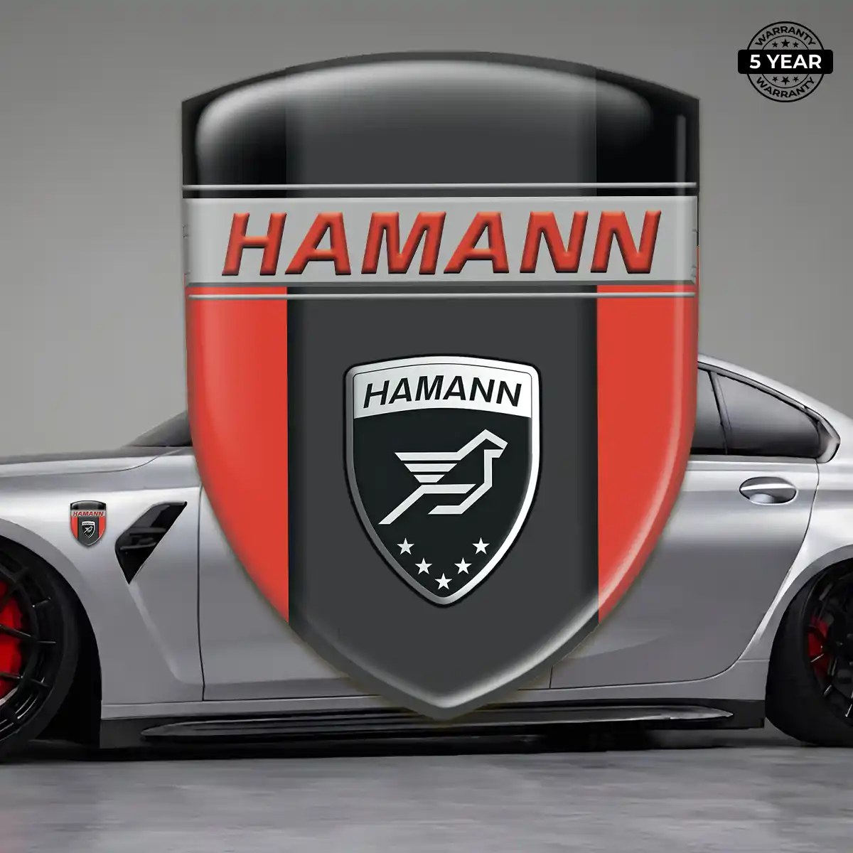 Hamman Silicone Emblem Sleek Style