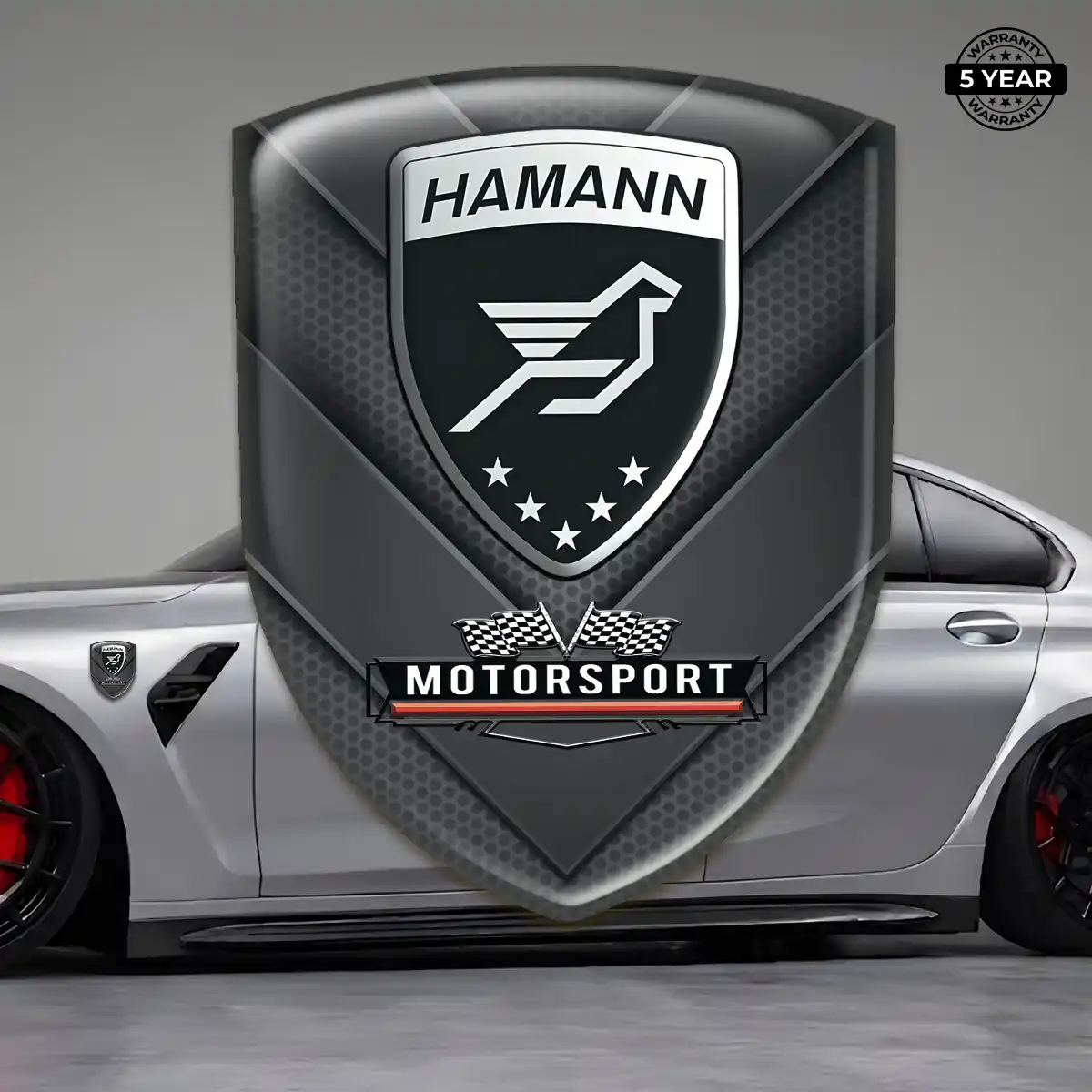 Hamman Silicone Sticker Interior Luxe