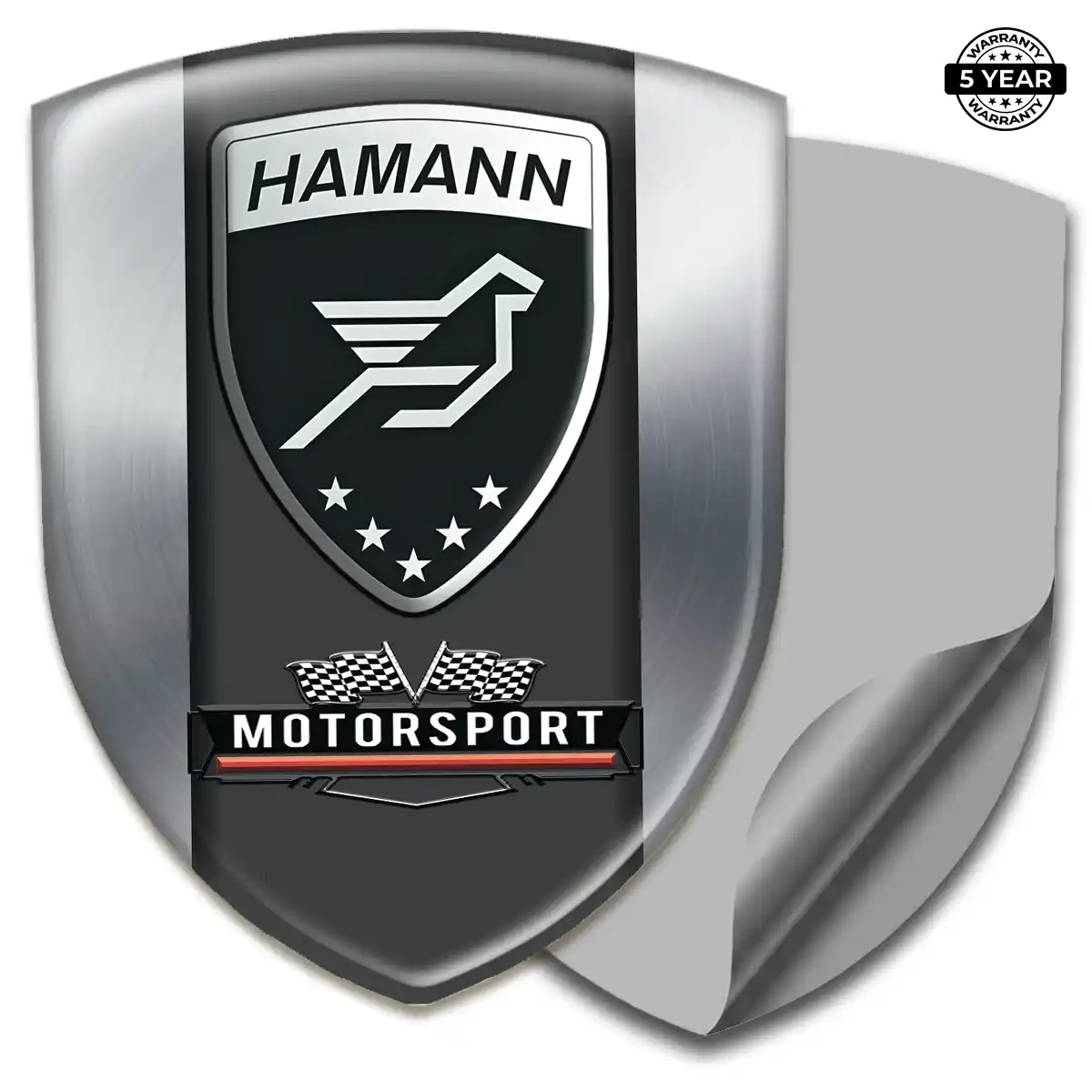 Hamman Silicone Sticker Refined Design