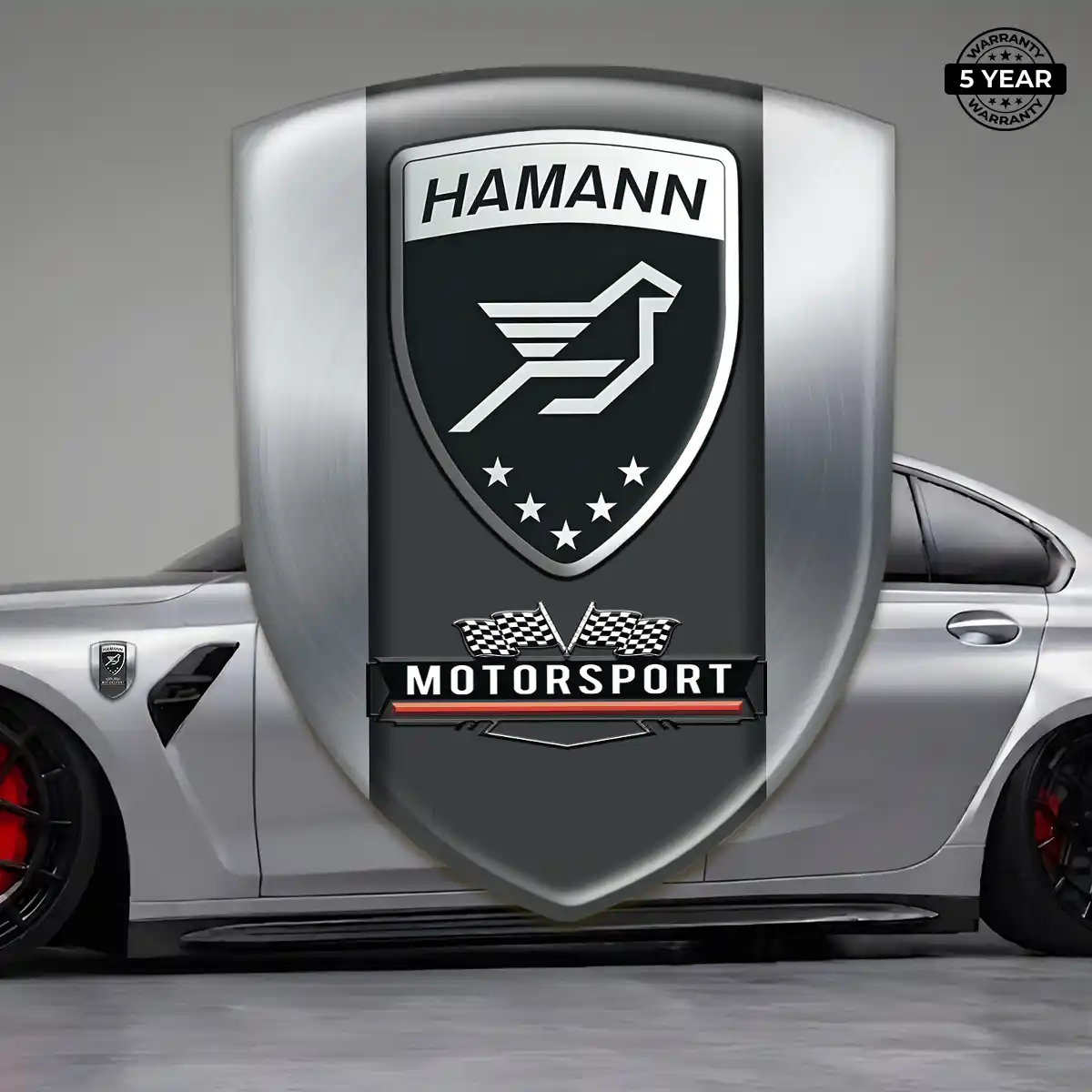 Hamman Silicone Sticker Refined Design