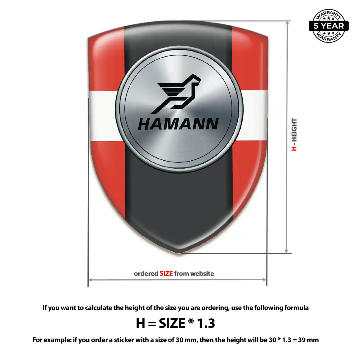 Hamman Sticker Noble Edition