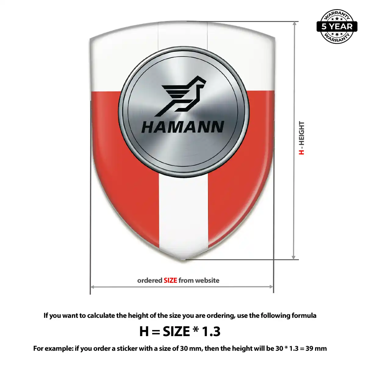 Hamman Sticker Opulent Line