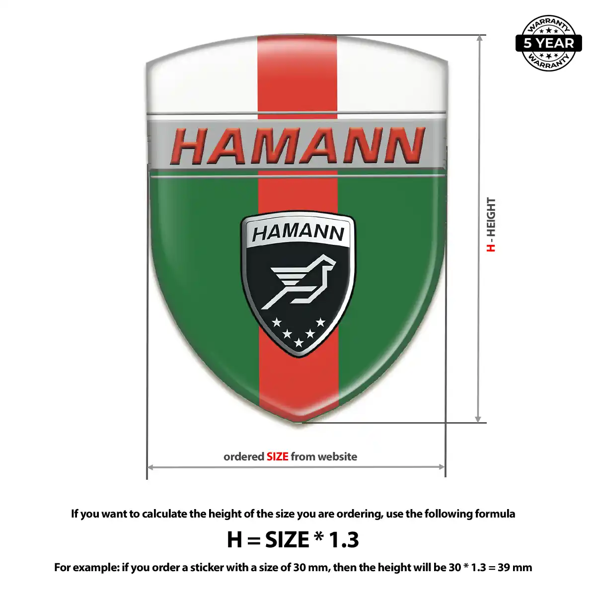 Hamman Sticker Prestige Line