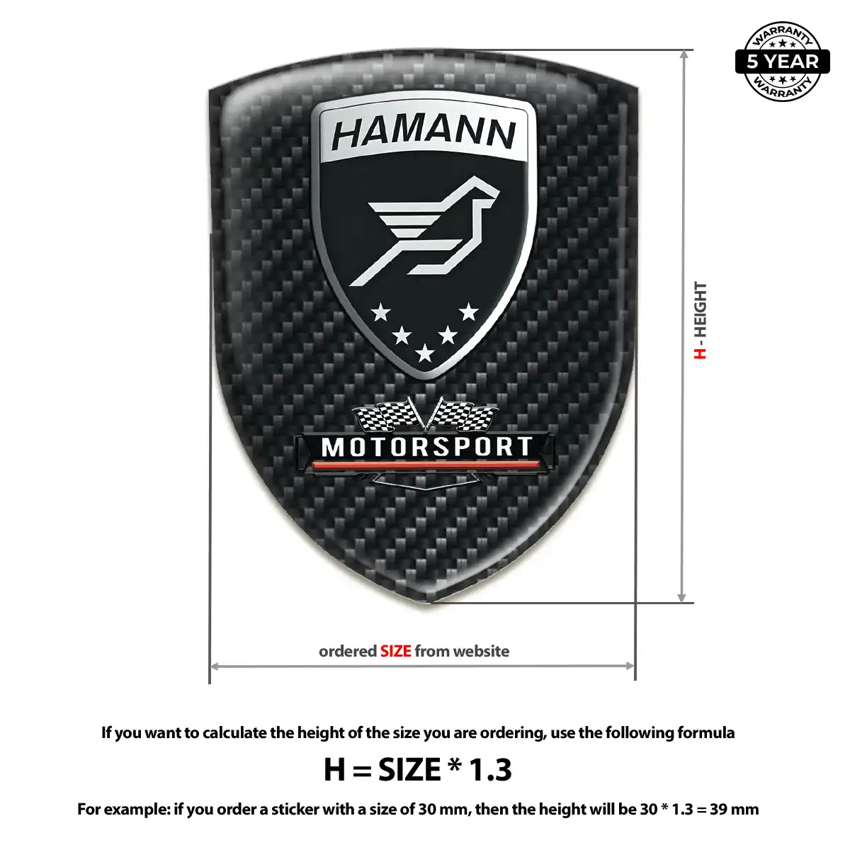 Hamman Sticker Prime Quality