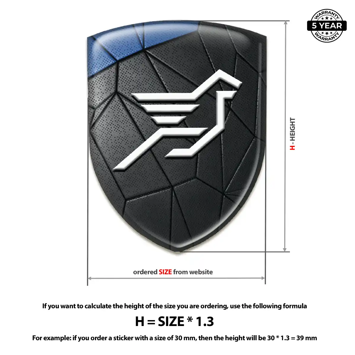 Hamman Vehicle Logo Sticker Elite Edition