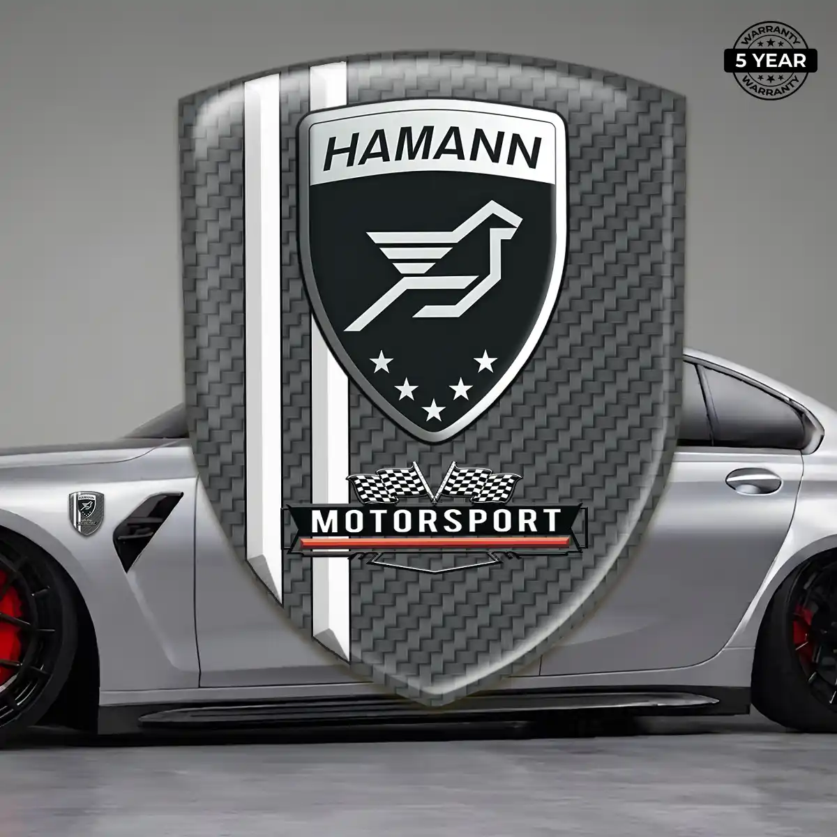 Hamman Vehicle Logo Sticker Elite Finish