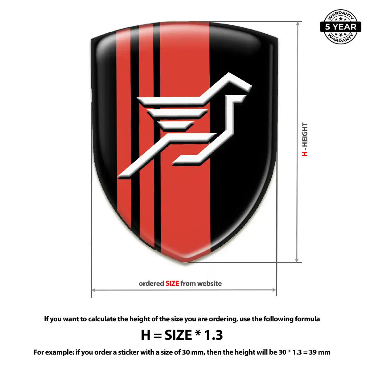 Hamman Vehicle Logo Sticker Interior Luxe