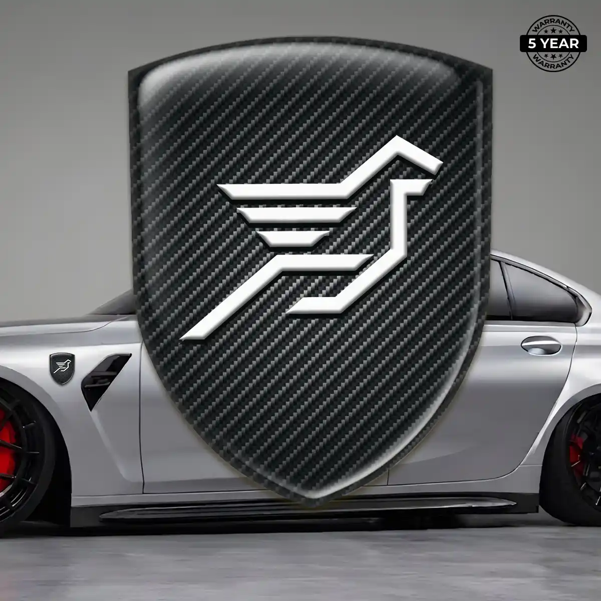 Hamman Vehicle Logo Sticker Premium Dome