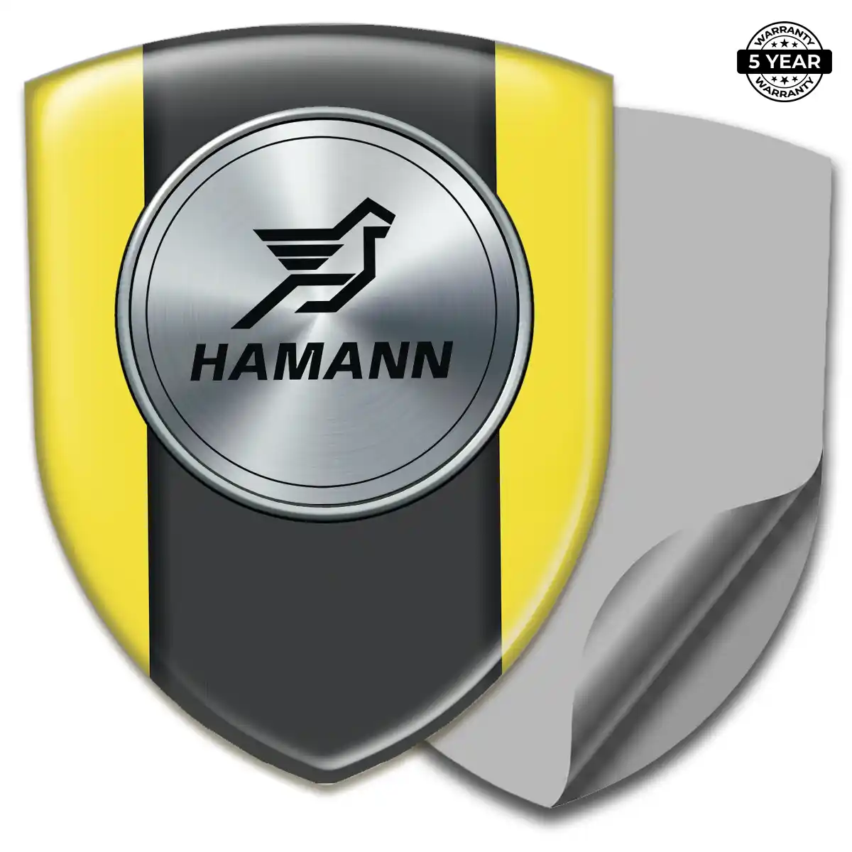 Hamman Vehicle Logo Sticker Refined Design