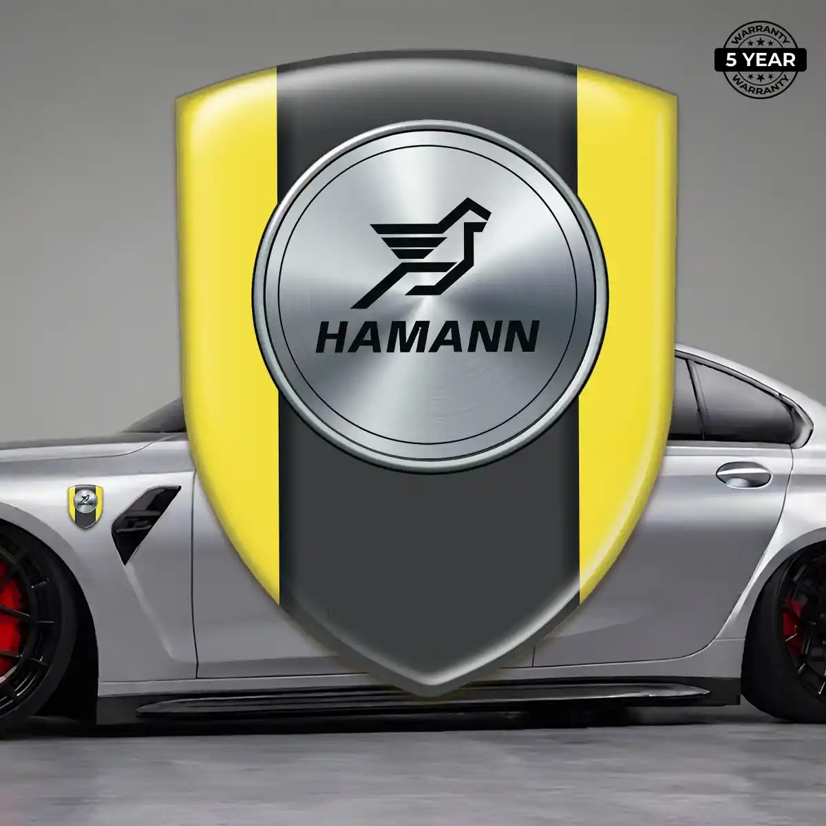 Hamman Vehicle Logo Sticker Refined Design