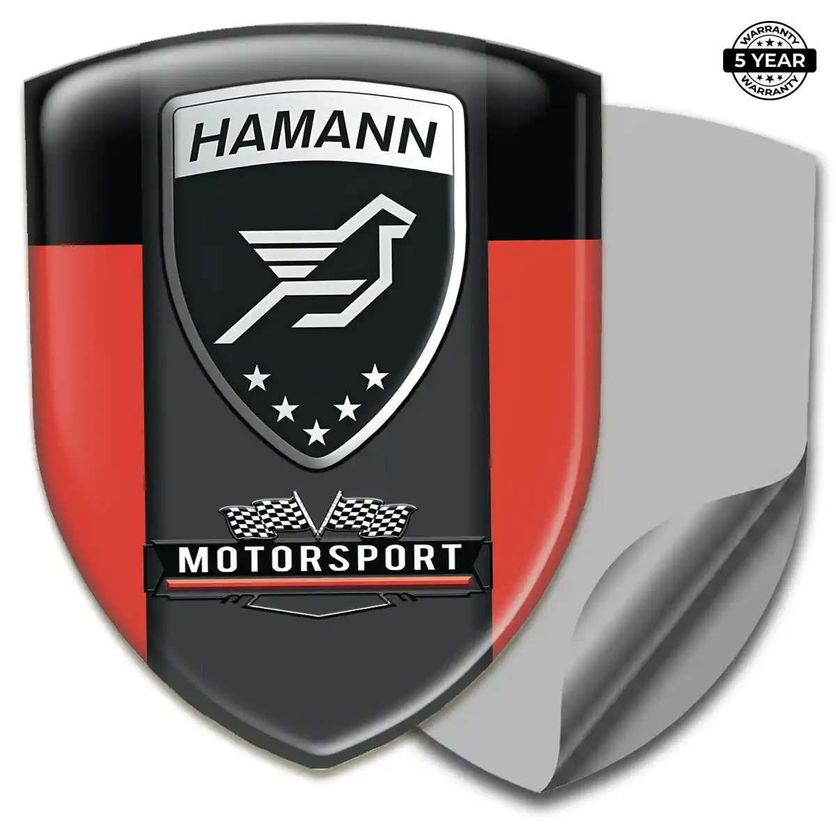 Hamman Vehicle Logo Sticker Resin Elite