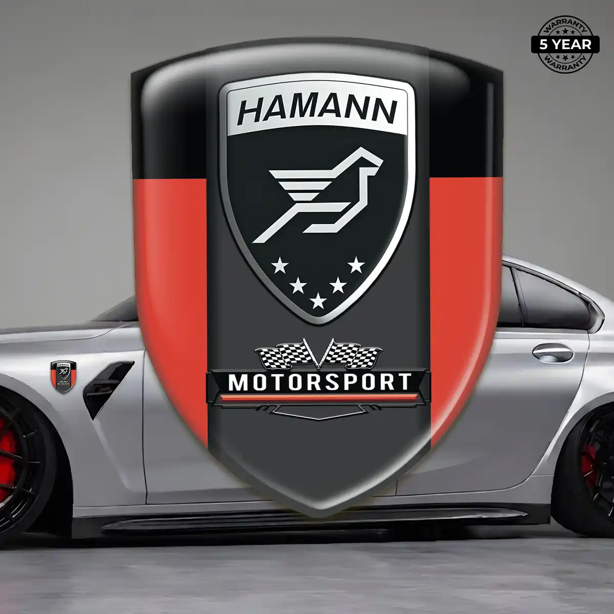 Hamman Vehicle Logo Sticker Resin Elite
