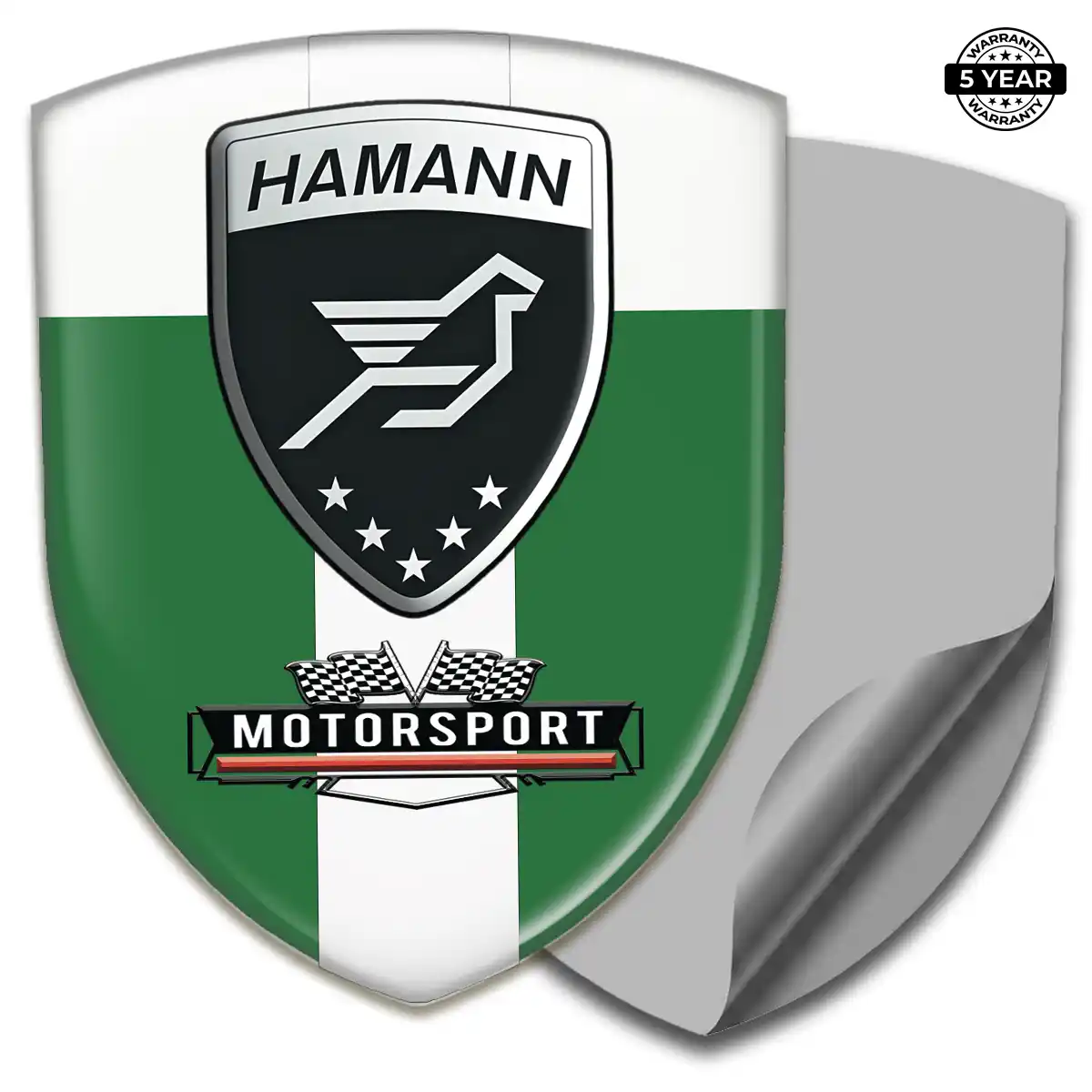 Hamman Vehicle Logo Sticker Resin Luxe