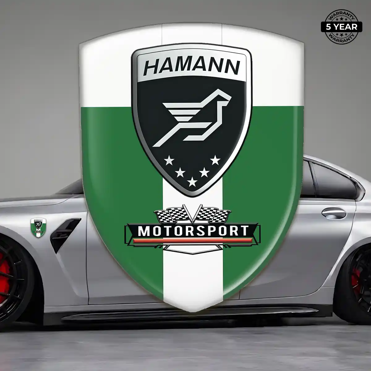 Hamman Vehicle Logo Sticker Resin Luxe