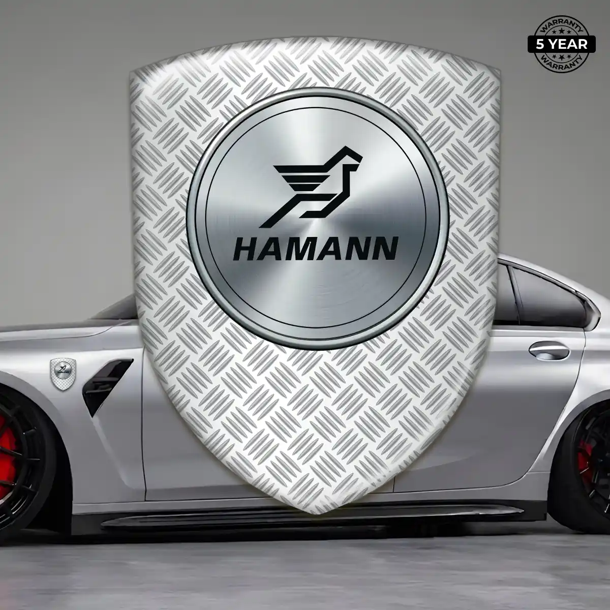 Hamman Vehicle Logo Sticker Sleek Style