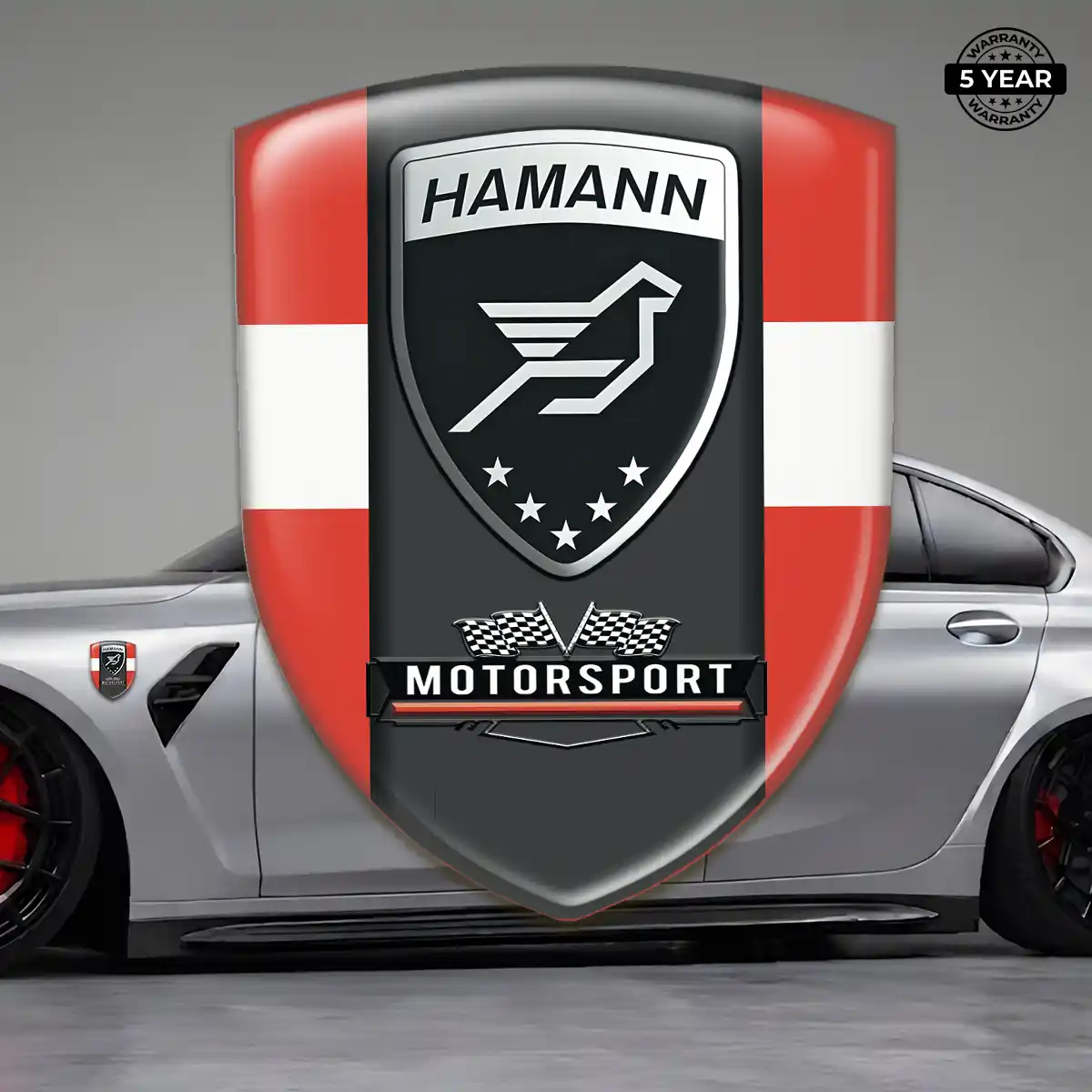 Hamman Vehicle Logo Sticker Street Tuning