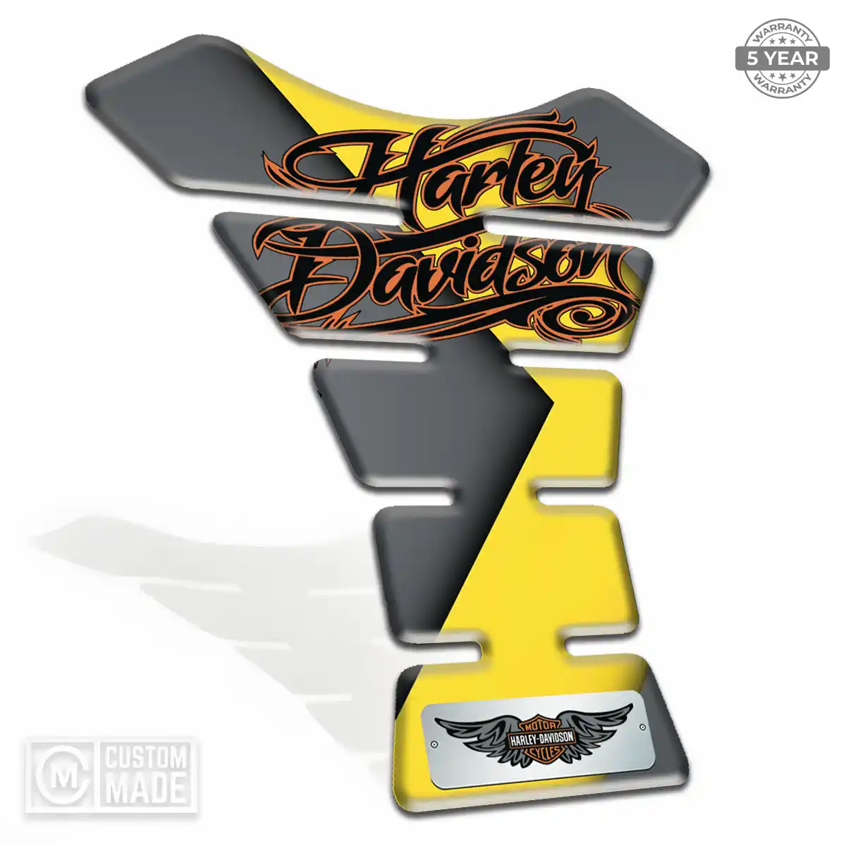 Harley 3D Domed Tank Pad Prime Quality