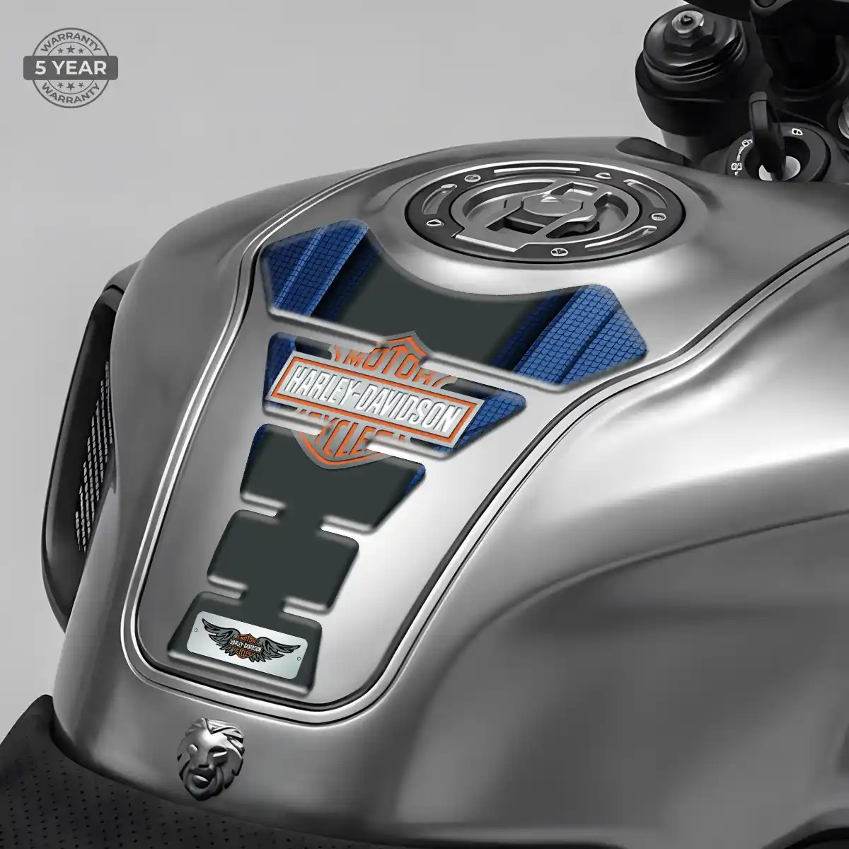 Harley 3D Domed Tank Pad Superior Craft