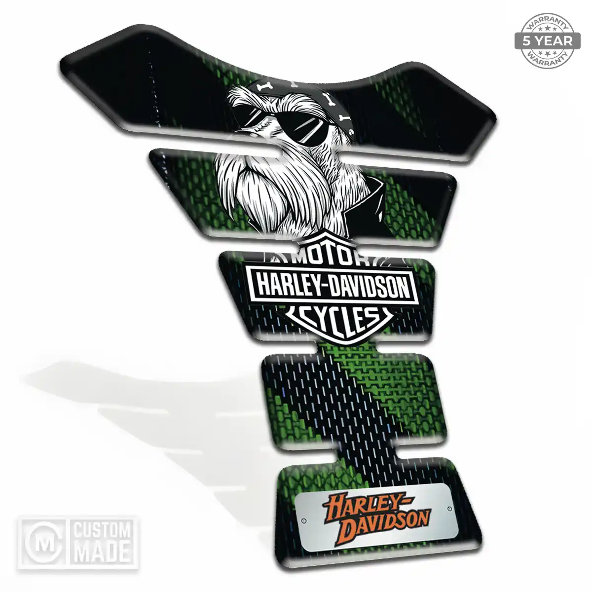 Harley 3D Gel Tank Pad Prime Quality