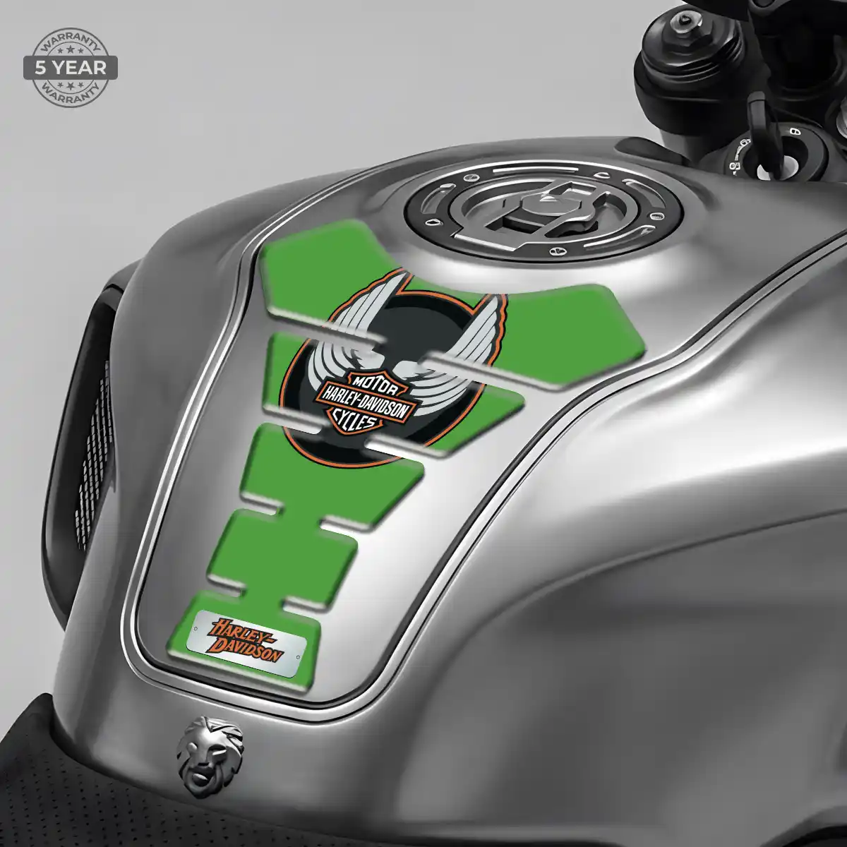 Harley 3D Gel Tank Pad Refined Design